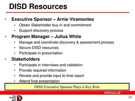 Image result for Oracle DISD