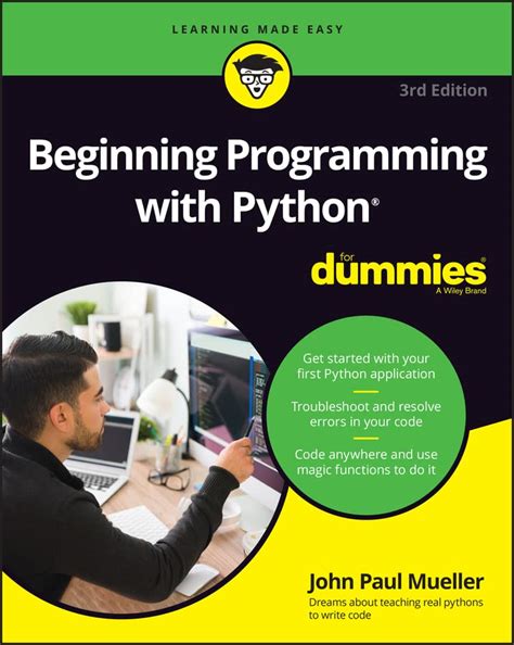 Beginning Programming with Python For Dummies eBook : Mueller, John ...