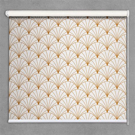 Vintage Art Deco Pattern Roller Blinds for Windows - Magicdecor®