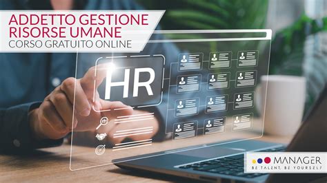 Corso webinar - Webinar - CORSO GRATUITO ADDETTO GESTIONE RISORSE UMANE ...