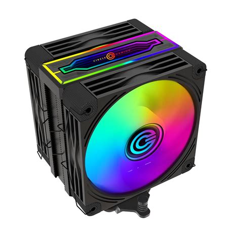 Circle Gaming CG 6P Duo ARGB CPU Air Cooler Mirror Close-Loop, Dual ...