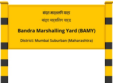 Bandra Marshalling Yard (BAMY) Railway Station: Station Code, Schedule ...