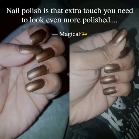 Nail polish is that extra... | Quotes & Writings by Shweta Paul | YourQuote