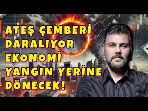 ATEŞ ÇEMBERİ DARALIYOR EKONOMİ YANGIN YERİNE DÖNECEK! | MURAT MURATOĞLU ...