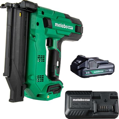 Electric Nail Gun, LINKNAL Cordless Brad Nailer Battery Powered,18 ...