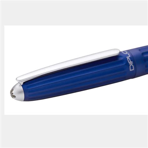 Diplomat Aero Blue Fountain Pen with Ink & Pouch |Buy Online| Diplomat ...