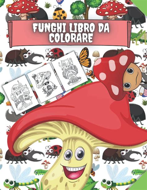 Buy Funghi Libro Da Colorare: 30 Attività Da Colorare ! Netter Da ...