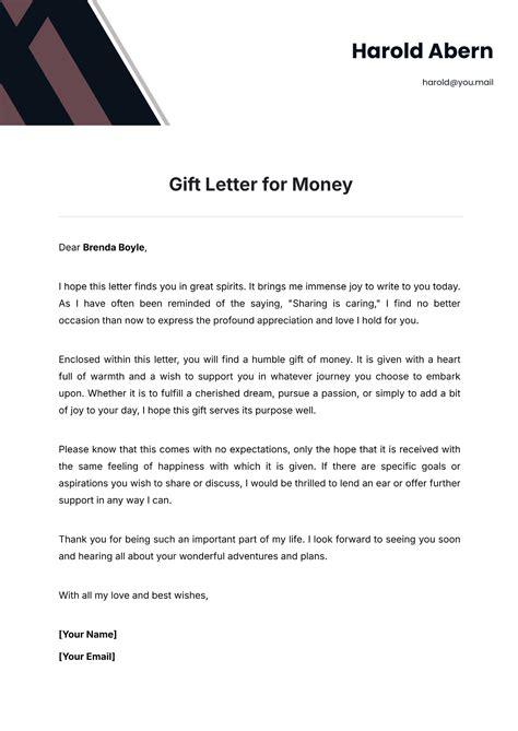 Write Letters For Money