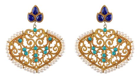 Deepa Sethi Gold Plated Dangle & Drop Earrings for Women (DS008 ...