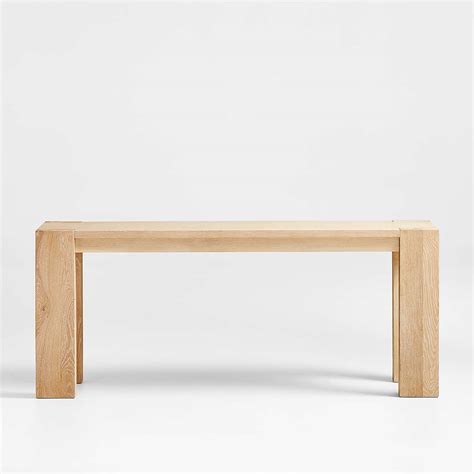 Natural Wood Entryway Tables | Crate & Barrel