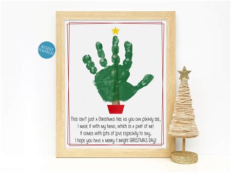 Christmas Handprint Art