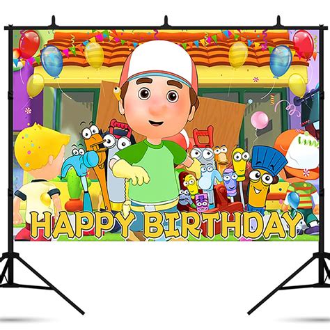 Buy Handy Manny Birthday Party Backdrop Photo Background Banner ...