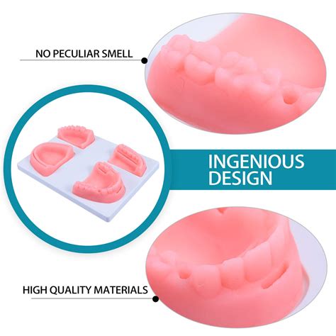 iplusmile Oral Suture Training Model Silicone Dental Suture Pad Kit for ...