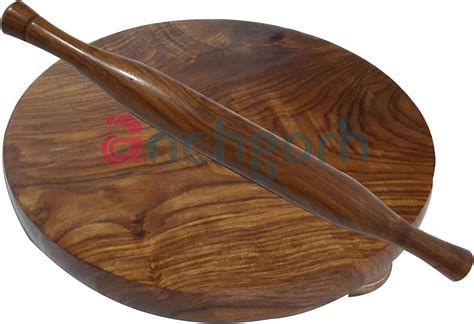 Buy KAZMI ARTS Sheesham Wooden Chapati Maker | Best Ecofriendly Chakla ...