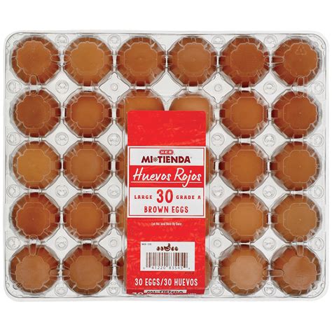 H-E-B Mi Tienda Huevos Rojos Grade A Large Brown Eggs, 30 ct | Joe V's ...