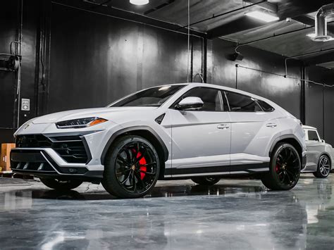 White Lamborghini Urus - Luxury Sports Cars