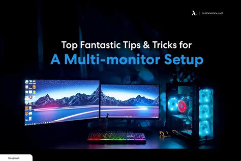 Multiple Monitor Computer Setup 的图像结果