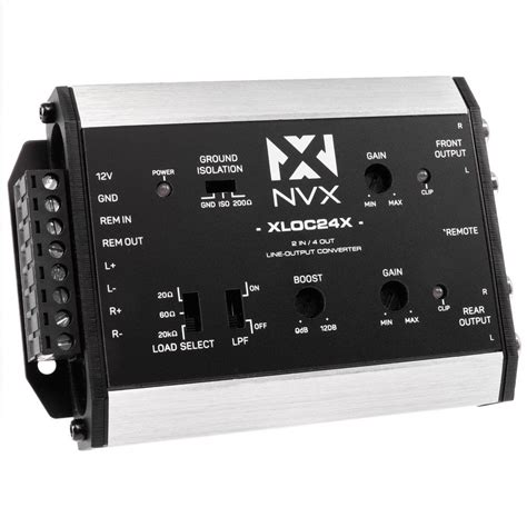 Buy NVX XLOC24X 2 inputs / 4 outputs High Voltage Active Line Output ...