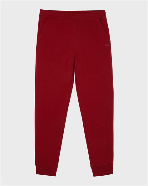 Lacoste Men's Solid Fleece Joggers | Neiman Marcus