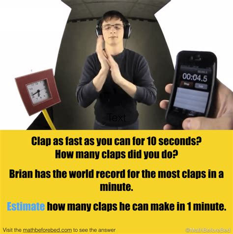 Fast Clapping 的图像结果