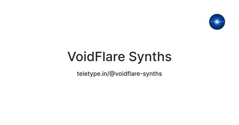 VoidFlare Synths — Teletype