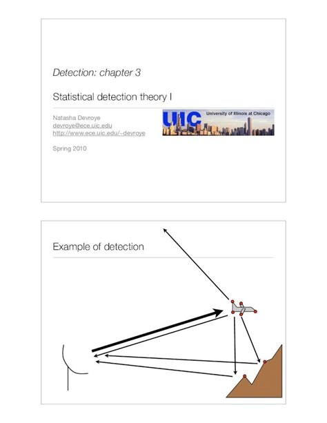 Image result for Detection Theory Applications