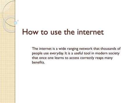 How to Use Internet 的图像结果