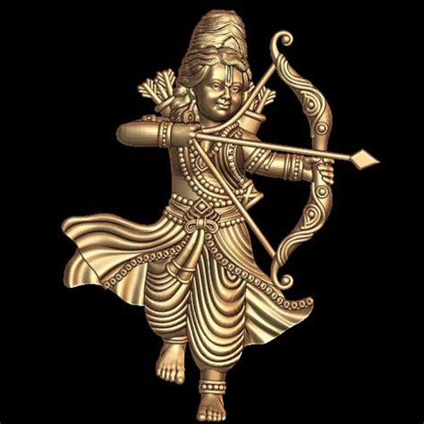 Lord Rama 3D Models for 3D Printing