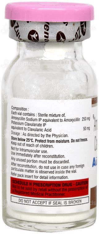 Augpen 250/50 Mg Injection 1: Uses, Side Effects, Price & Substitutes