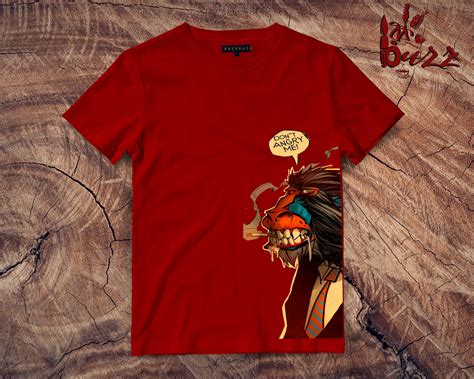 Angry Monkey printed quoted Tshirt – রকBuzz