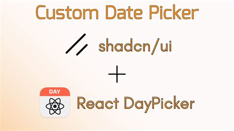 Mohanad Alrwaihy | Custom Date Picker (shadcn/ui, Hajri and Arabic ...