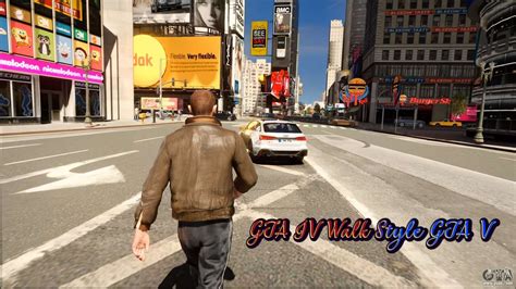 GTA IV Walk Style GTA V for GTA 4