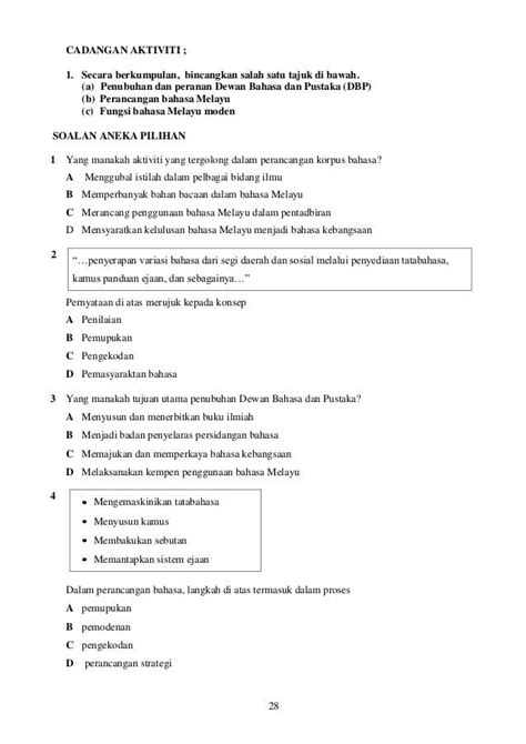 ragam bahasa stpm