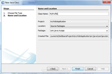 How to Create a Class in Java NetBeans 的图像结果