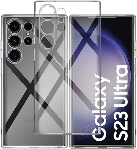 JGD PRODUCTS for Samsung Galaxy S23 Ultra 5G Premium Transparent Soft ...