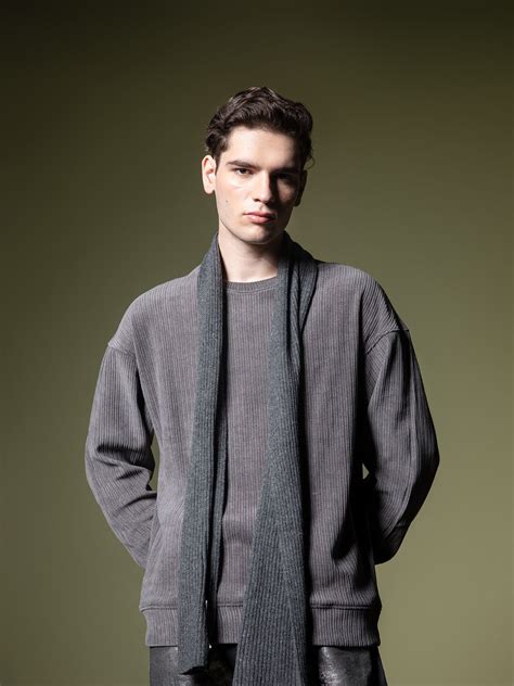 Woven texture sweatshirt – Love Pangolin