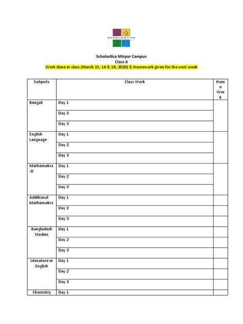 Image result for Writing Format for Homework