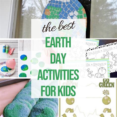 Earth Day Activities For Toddlers