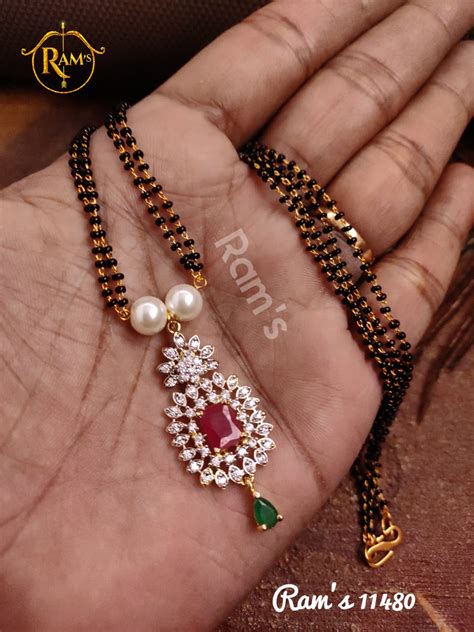 Black Beads Latest New Collection 2021 - Indian Jewelry Designs