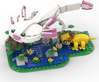 MIAMIACITA Axolotl Toy Building Set, Axolotl Doll Figures with India | Ubuy