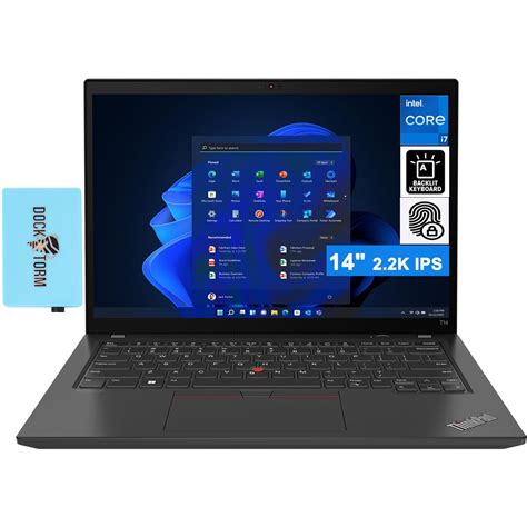 Lenovo ThinkPad T14 Gen 3 Business Laptop 14.0" 2.2K IPS (Intel i7 ...