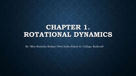 Rotational Dynamic Chapter Class 12 Maharashtra Board 的图像结果