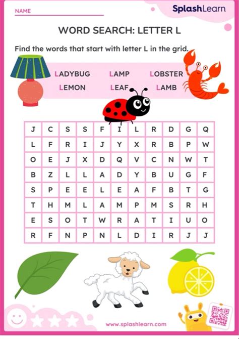 Word Search Worksheets - Free & Printable | SplashLearn