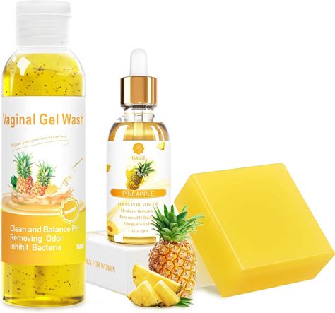 Amazon.com: Feminine Wash & Yoni Oil & Yoni Soap Set for Women, Yoni Wash for Vaginal Ph Balance ...
