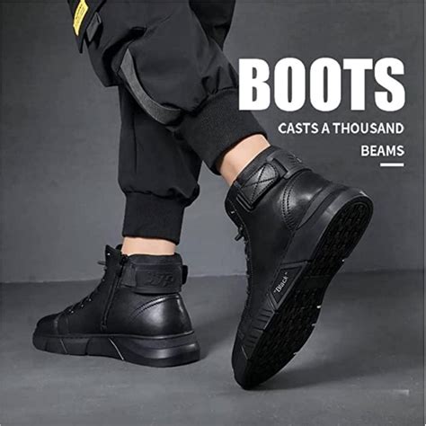 Mens Black Boots – Leather Hub
