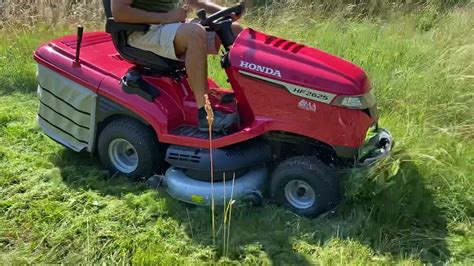 HONDA HF2625 TRATTORINO TOSAERBA RACCOLTA   MULCHING  