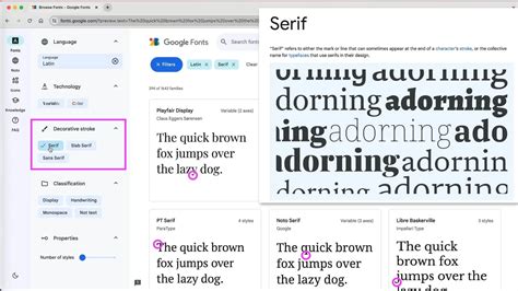 Guide to Finding & Using Google Fonts