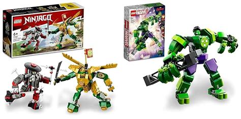 LEGO NINJAGO Lloyd’s Mech Battle EVO 71781 Building Toy Set (223 Pieces ...