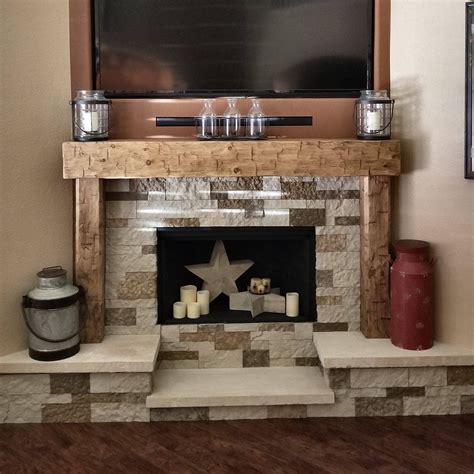 Rustic Fireplace Mantels DIY – Fireplace Guide by Linda