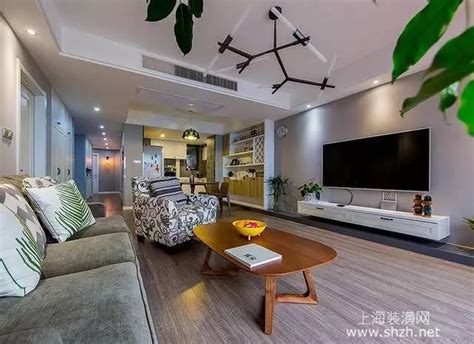 140平米三房美式风格装修样板间 把舒适充满整个家-上海装潢网